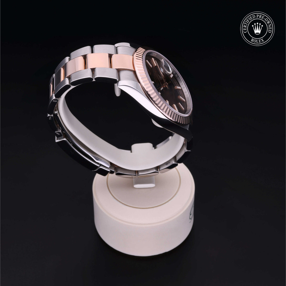 Rolex Certified Pre-Owned Datejust 41 M126331 in Oystersteel and Everose gold, image 32 of 41