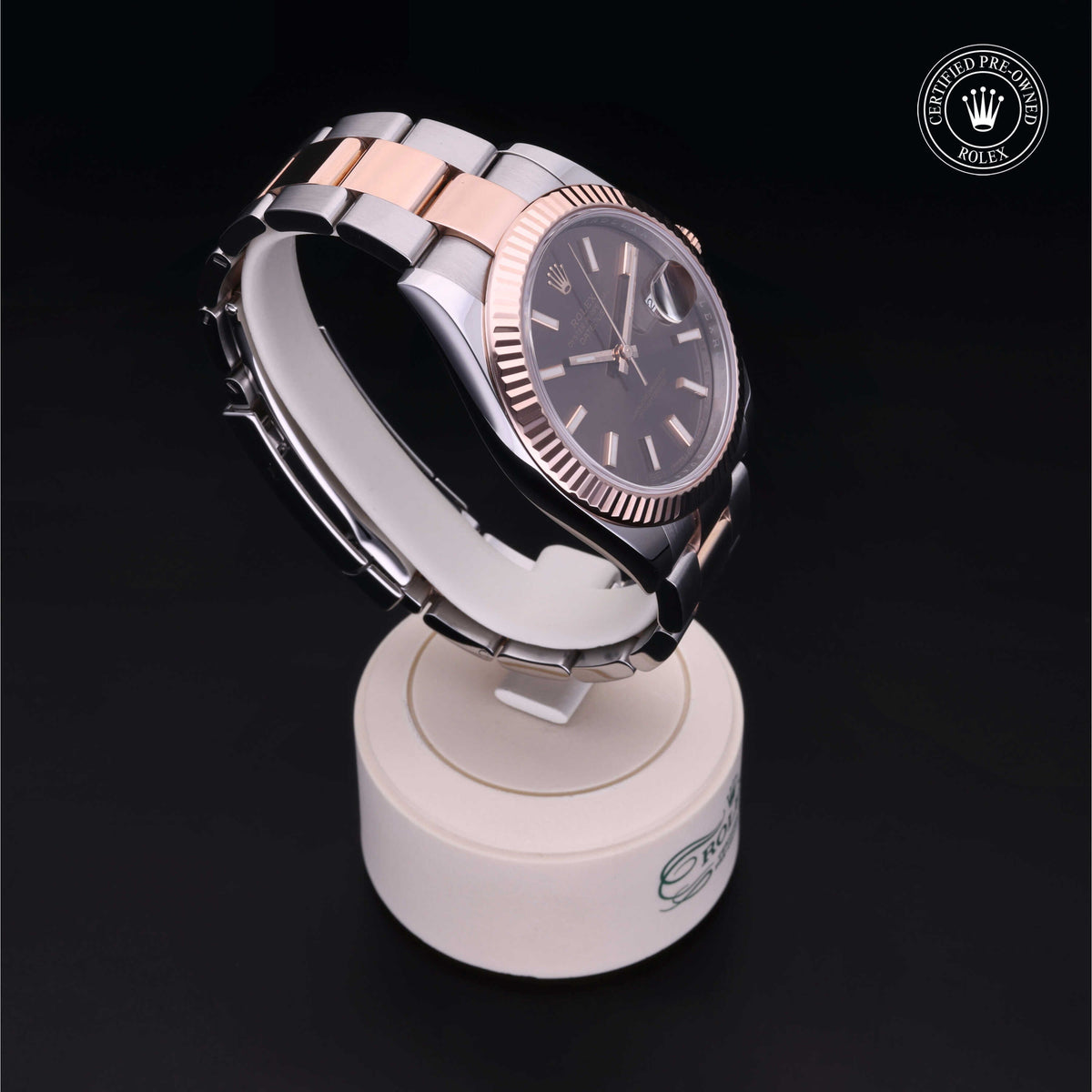 Rolex Certified Pre-Owned Datejust 41 M126331 in Oystersteel and Everose gold, image 35 of 41