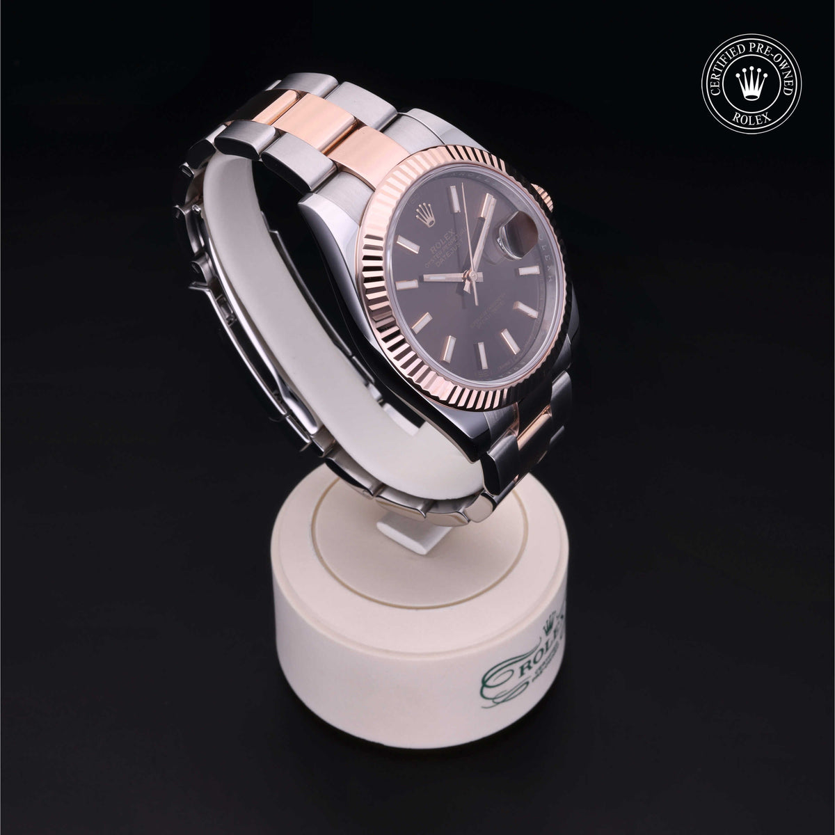 Rolex Certified Pre-Owned Datejust 41 M126331 in Oystersteel and Everose gold, image 36 of 41