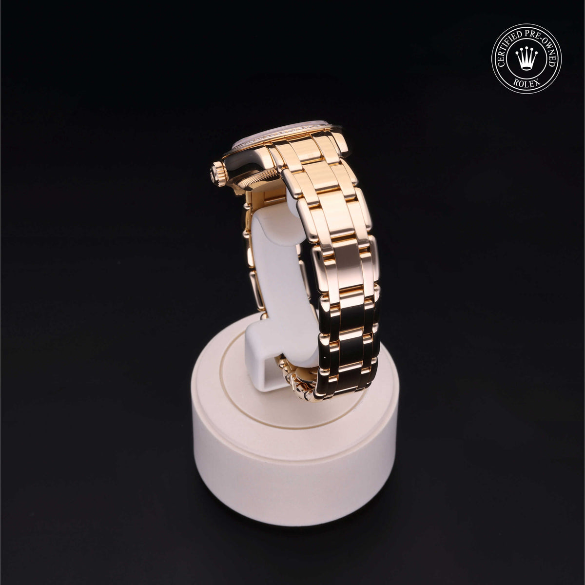 Rolex Certified Pre-Owned Pearlmaster 29 69298 in 18 ct yellow gold with white mother-of-pearl dial, image 22 of 41