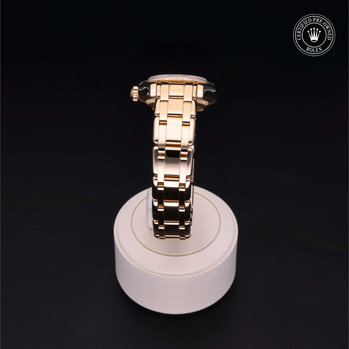 Rolex Certified Pre-Owned Pearlmaster 29 69298 in 18 ct yellow gold with white mother-of-pearl dial, image 24 of 41