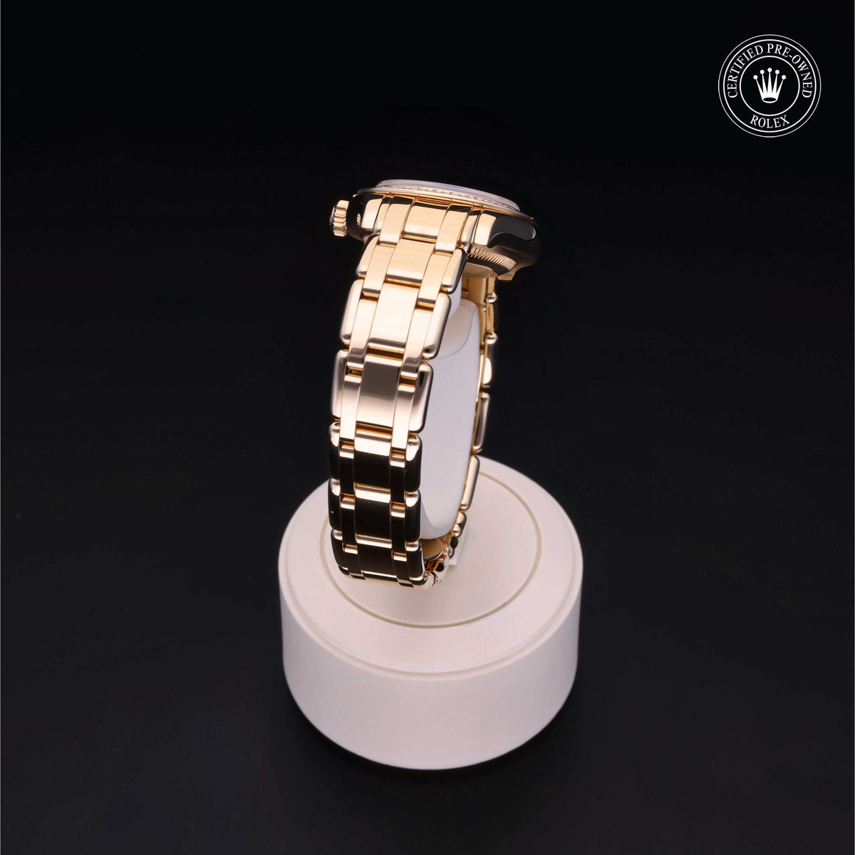 Rolex Certified Pre-Owned Pearlmaster 29 69298 in 18 ct yellow gold with white mother-of-pearl dial, image 25 of 41