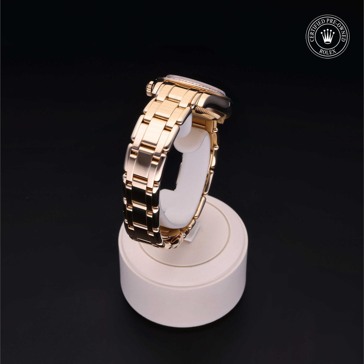 Rolex Certified Pre-Owned Pearlmaster 29 69298 in 18 ct yellow gold with white mother-of-pearl dial, image 26 of 41