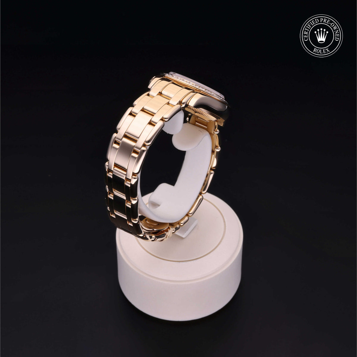 Rolex Certified Pre-Owned Pearlmaster 29 69298 in 18 ct yellow gold with white mother-of-pearl dial, image 27 of 41