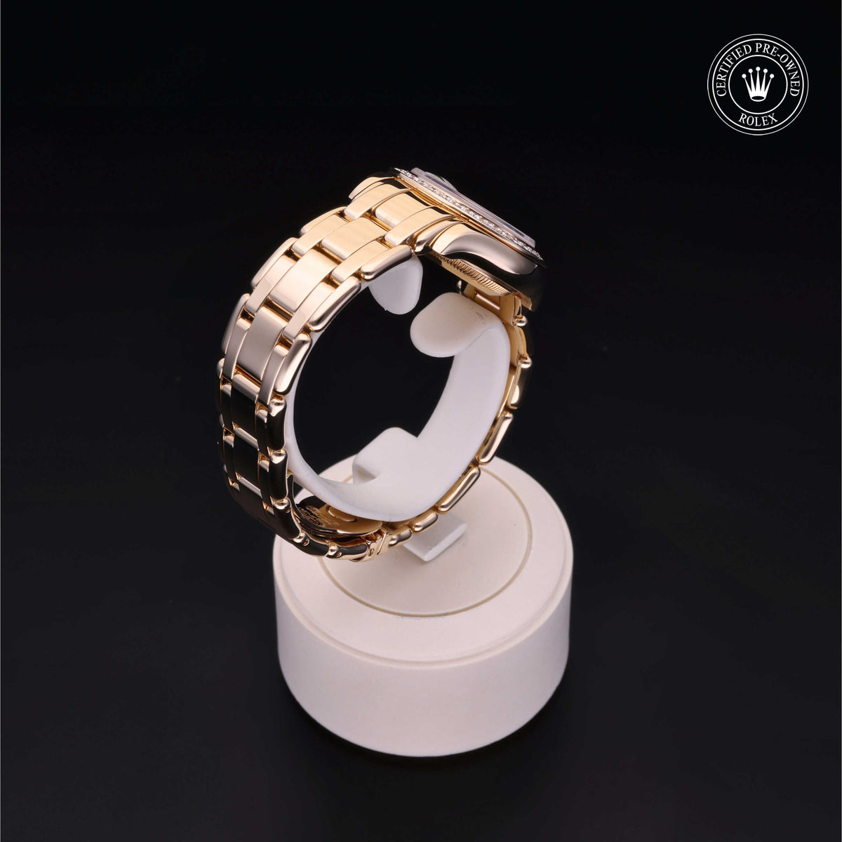 Rolex Certified Pre-Owned Pearlmaster 29 69298 in 18 ct yellow gold with white mother-of-pearl dial, image 28 of 41