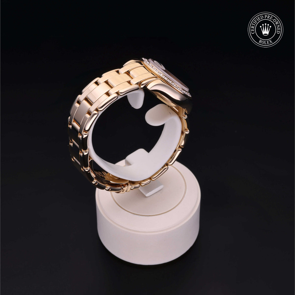 Rolex Certified Pre-Owned Pearlmaster 29 69298 in 18 ct yellow gold with white mother-of-pearl dial, image 29 of 41