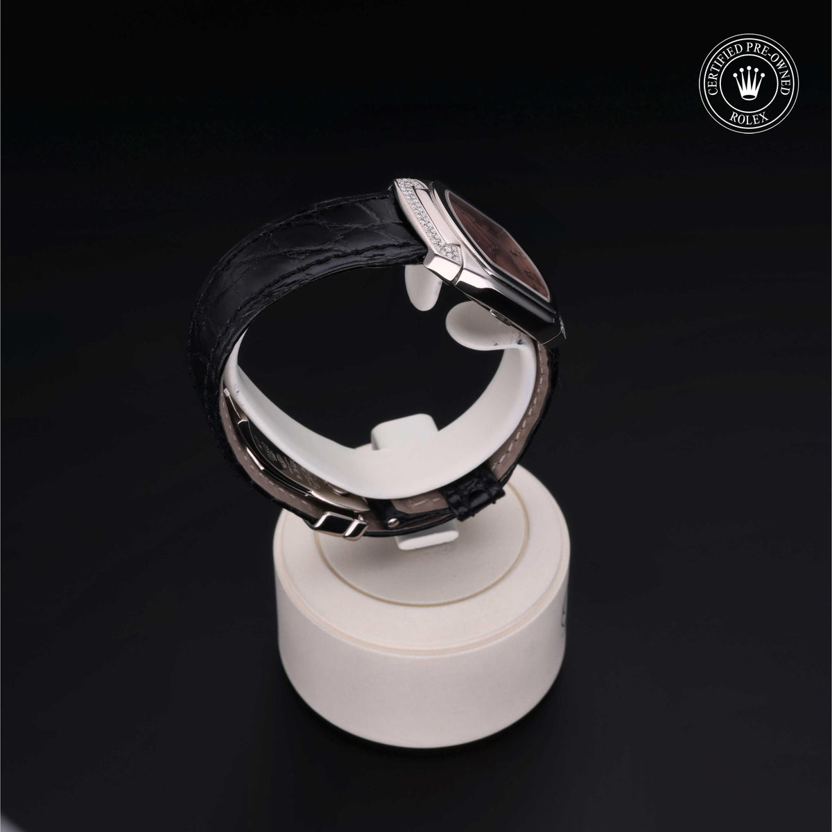 Rolex Certified Pre-Owned Cellini Cellissima M6692 in 18 ct white gold with pink dial, image 31 of 41