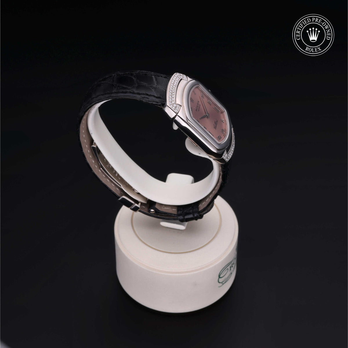 Rolex Certified Pre-Owned Cellini Cellissima M6692 in 18 ct white gold with pink dial, image 34 of 41