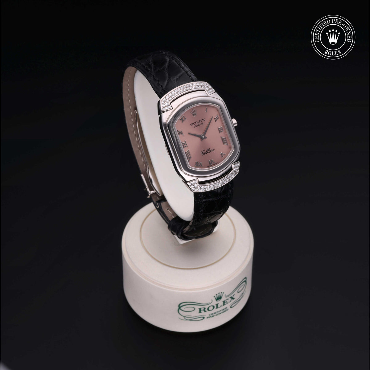 Rolex Certified Pre-Owned Cellini Cellissima M6692 in 18 ct white gold with pink dial, image 39 of 41