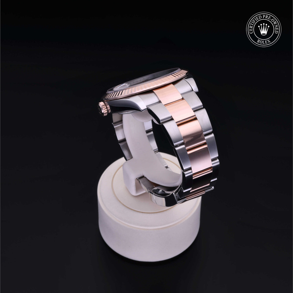 Rolex Certified Pre-Owned Datejust 41 M126331 in Oystersteel and Everose gold with slate dial, image 21 of 41