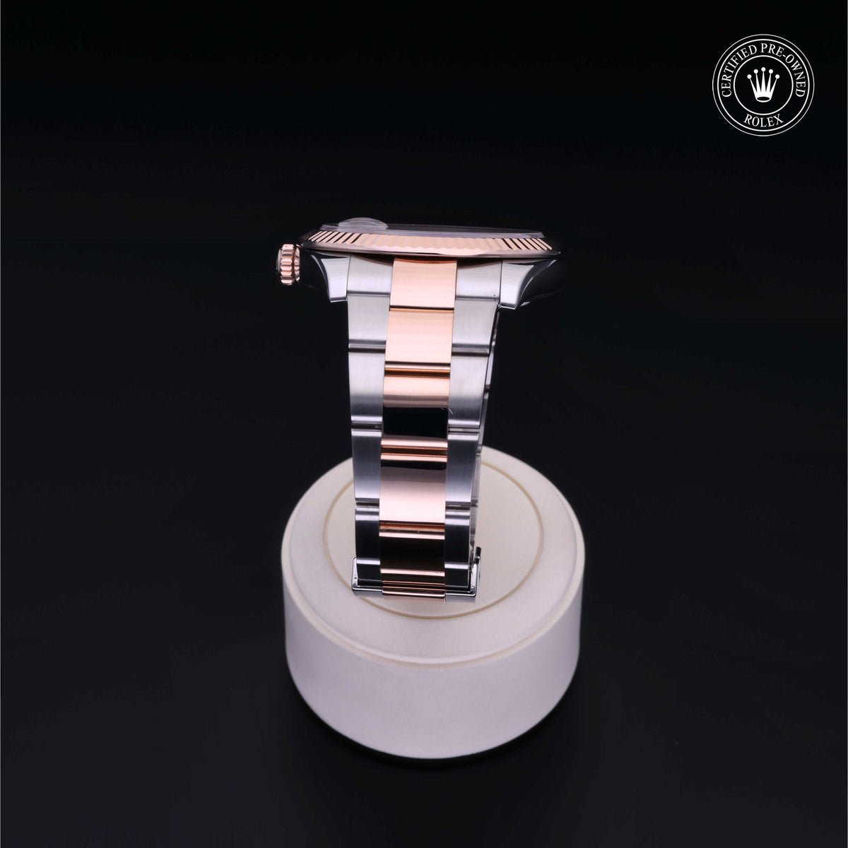 Rolex Certified Pre-Owned Datejust 41 M126331 in Oystersteel and Everose gold with slate dial, image 24 of 41