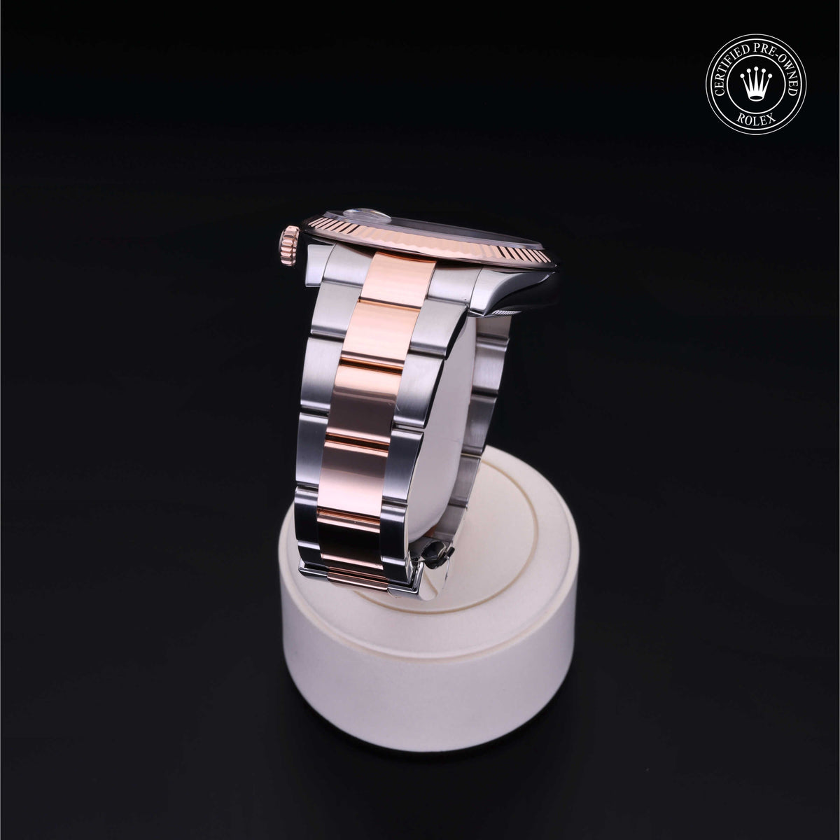 Rolex Certified Pre-Owned Datejust 41 M126331 in Oystersteel and Everose gold with slate dial, image 25 of 41