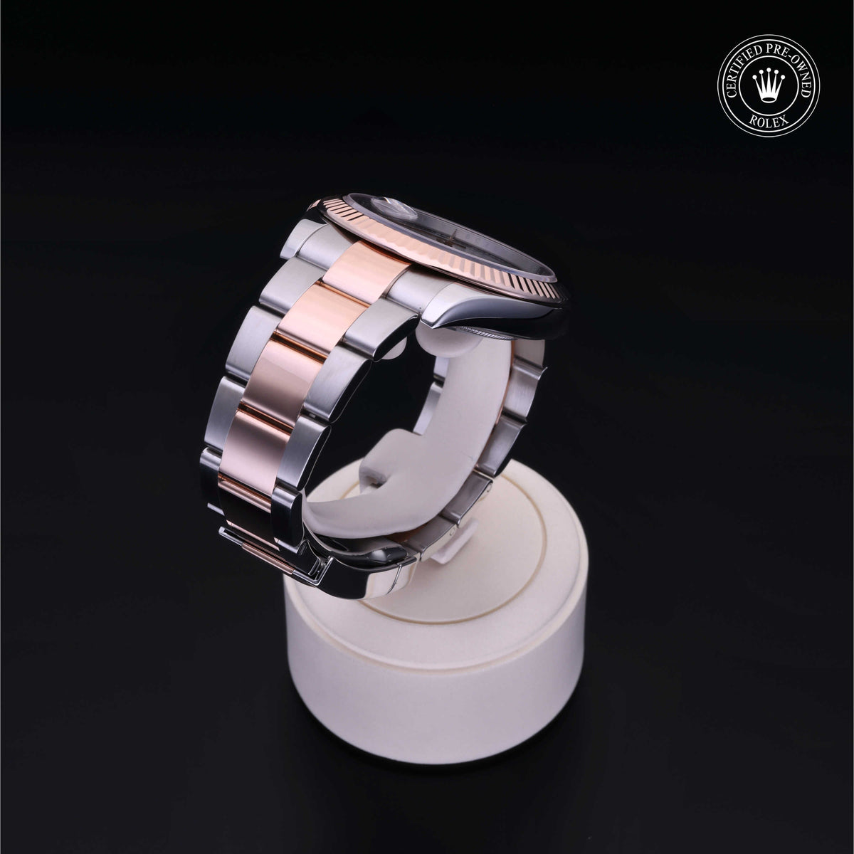 Rolex Certified Pre-Owned Datejust 41 M126331 in Oystersteel and Everose gold with slate dial, image 27 of 41