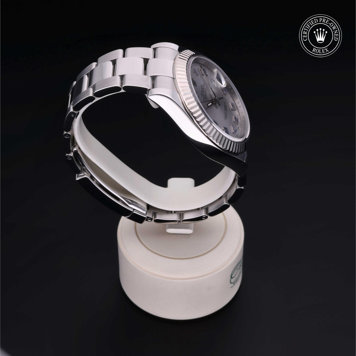 Rolex Certified Pre-Owned Datejust II M116334 in Oystersteel, image 33 of 41 at H.L. Gross & Bro. Jewelers