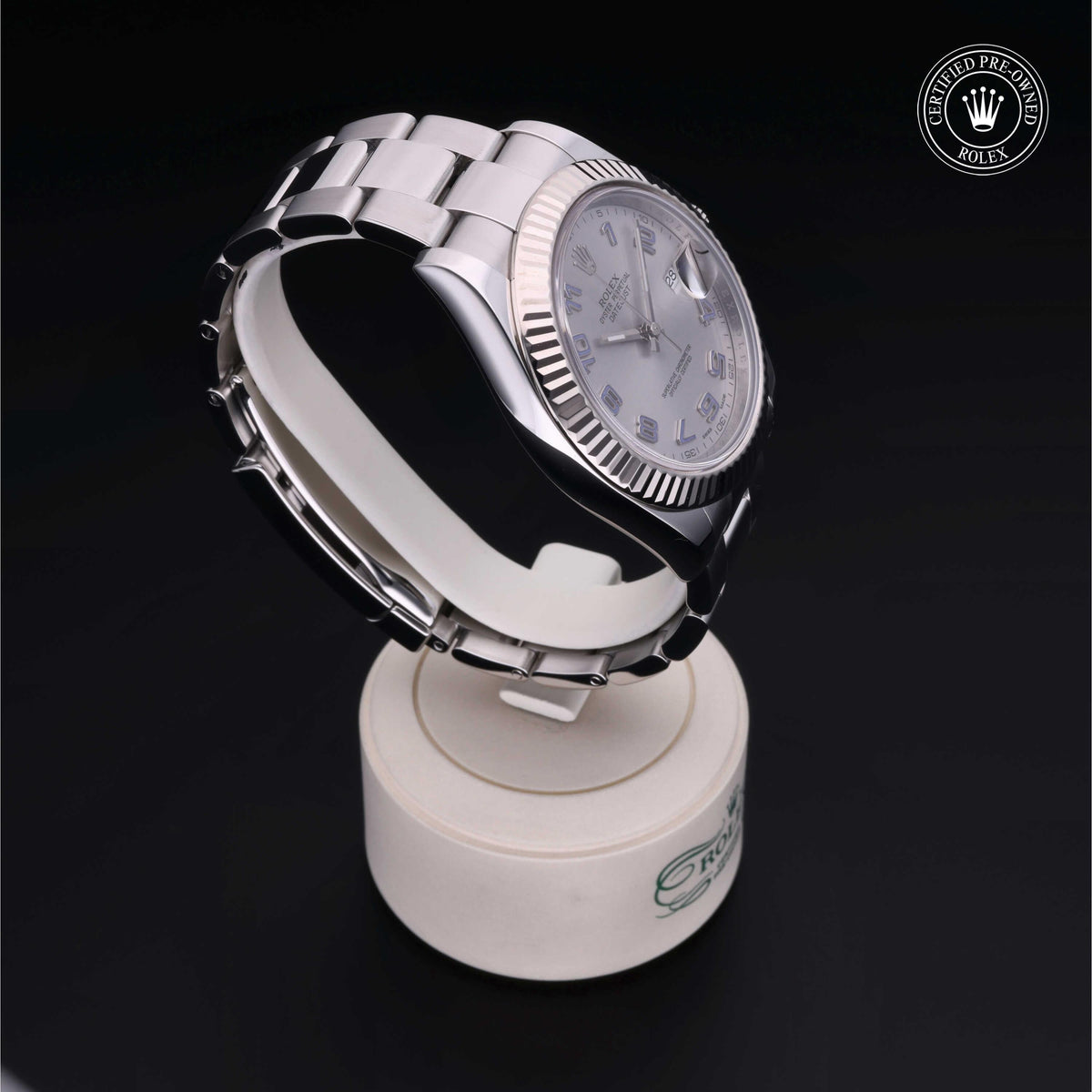 Rolex Certified Pre-Owned Datejust II M116334 in Oystersteel, image 35 of 41 at H.L. Gross & Bro. Jewelers