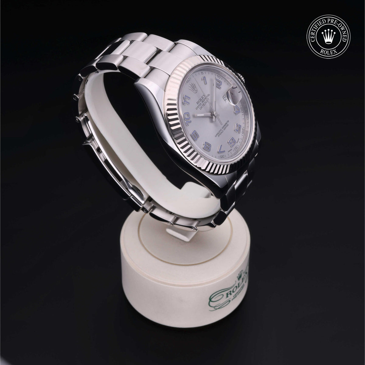 Rolex Certified Pre-Owned Datejust II M116334 in Oystersteel, image 36 of 41 at H.L. Gross & Bro. Jewelers