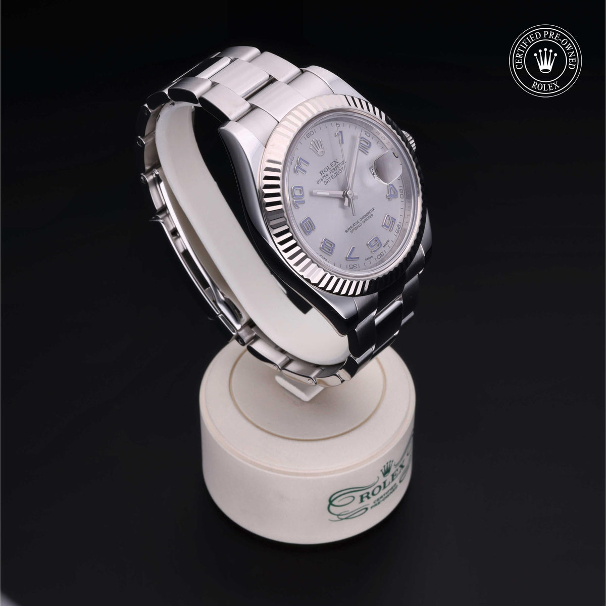 Rolex Certified Pre-Owned Datejust II M116334 in Oystersteel, image 37 of 41 at H.L. Gross & Bro. Jewelers
