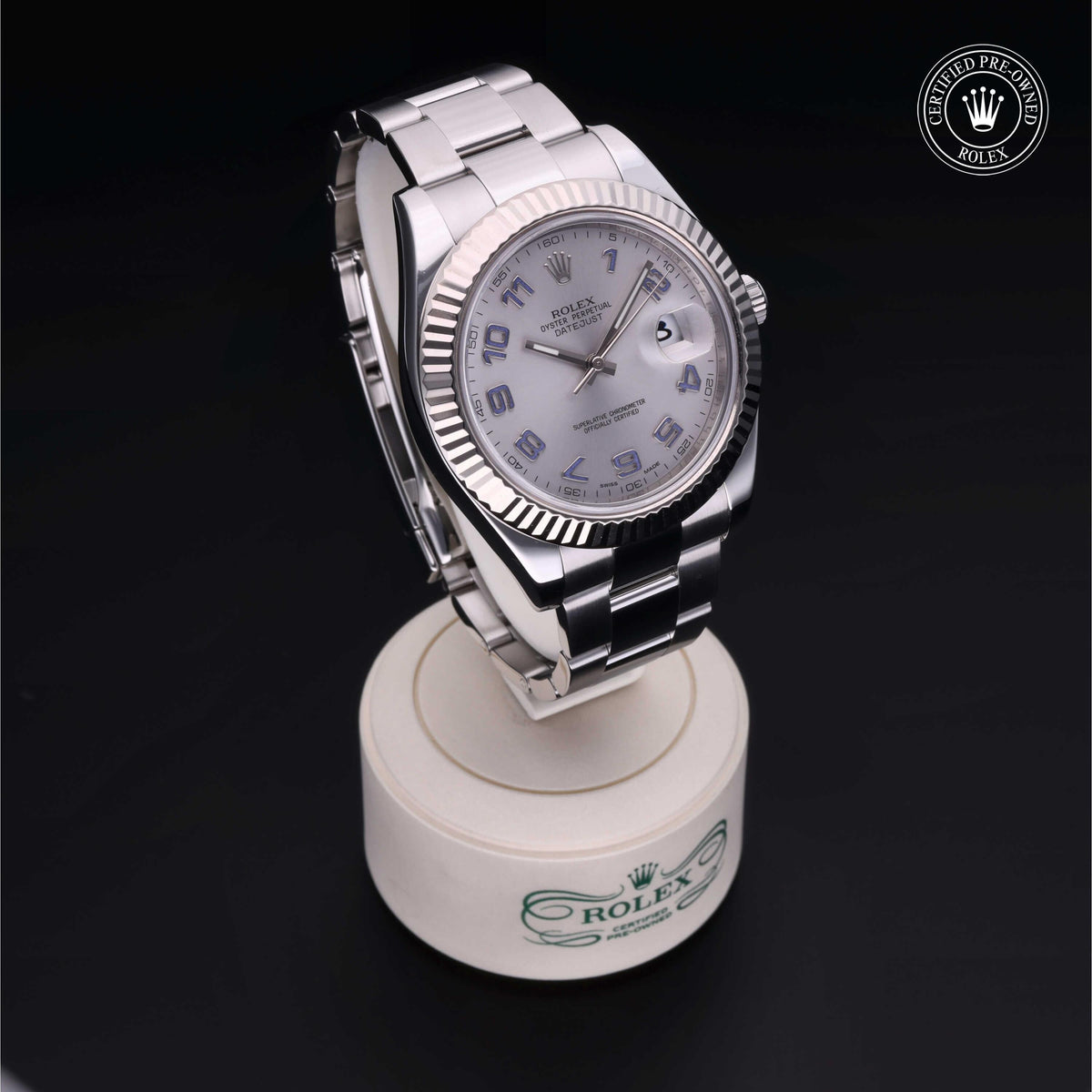 Rolex Certified Pre-Owned Datejust II M116334 in Oystersteel, image 39 of 41 at H.L. Gross & Bro. Jewelers