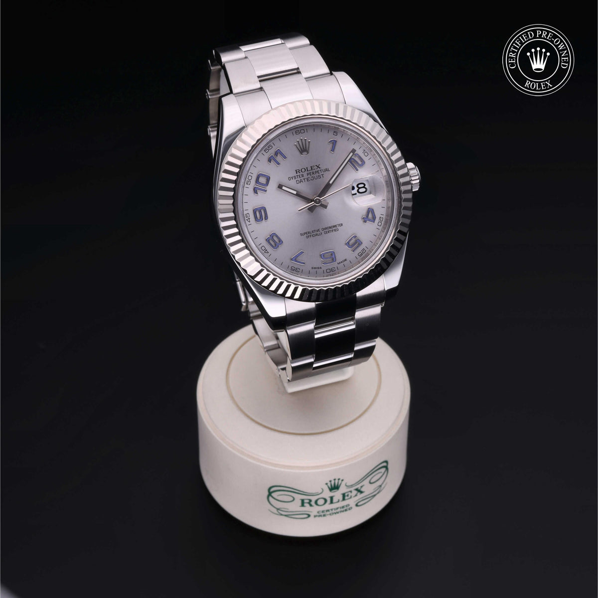 Rolex Certified Pre-Owned Datejust II M116334 in Oystersteel, image 40 of 41 at H.L. Gross & Bro. Jewelers
