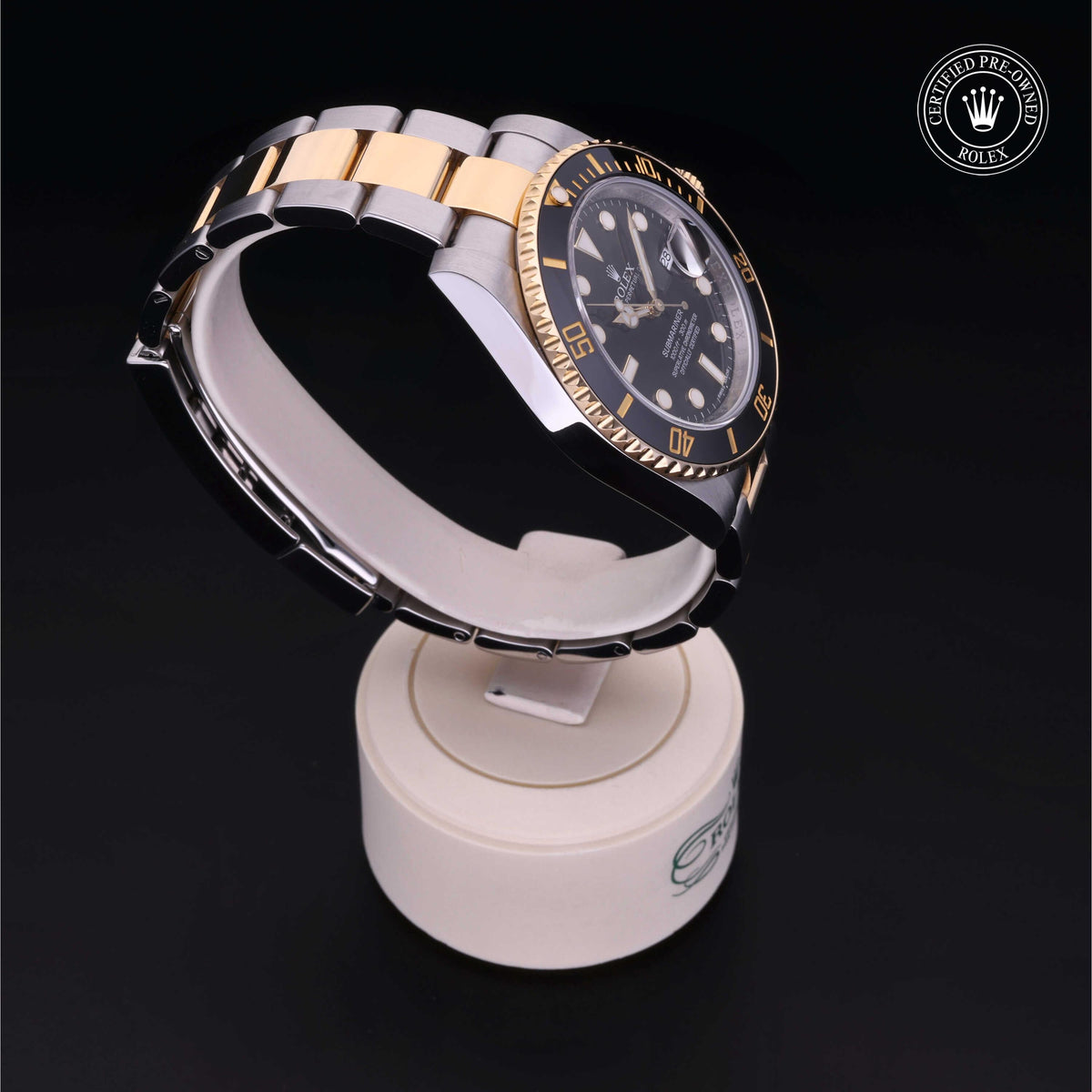 Rolex Certified Pre-Owned Submariner Date M116613LN in Oystersteel and yellow gold with black dial, image 34 of 41