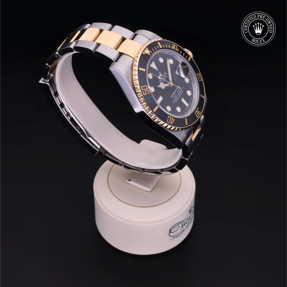 Rolex Certified Pre-Owned Submariner Date M116613LN in Oystersteel and yellow gold with black dial, image 35 of 41