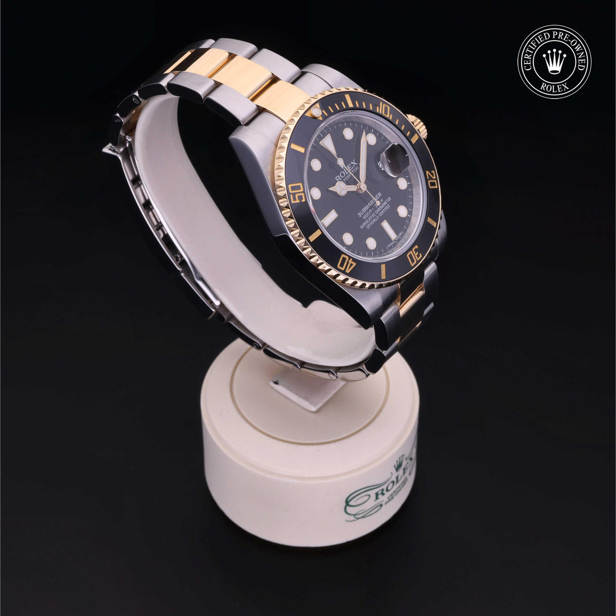 Rolex Certified Pre-Owned Submariner Date M116613LN in Oystersteel and yellow gold with black dial, image 36 of 41