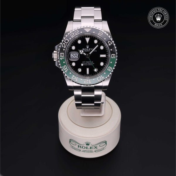Rolex Certified Pre-Owned GMT-Master II M126720VTNR in Oystersteel with black dial, image 2 of 41
