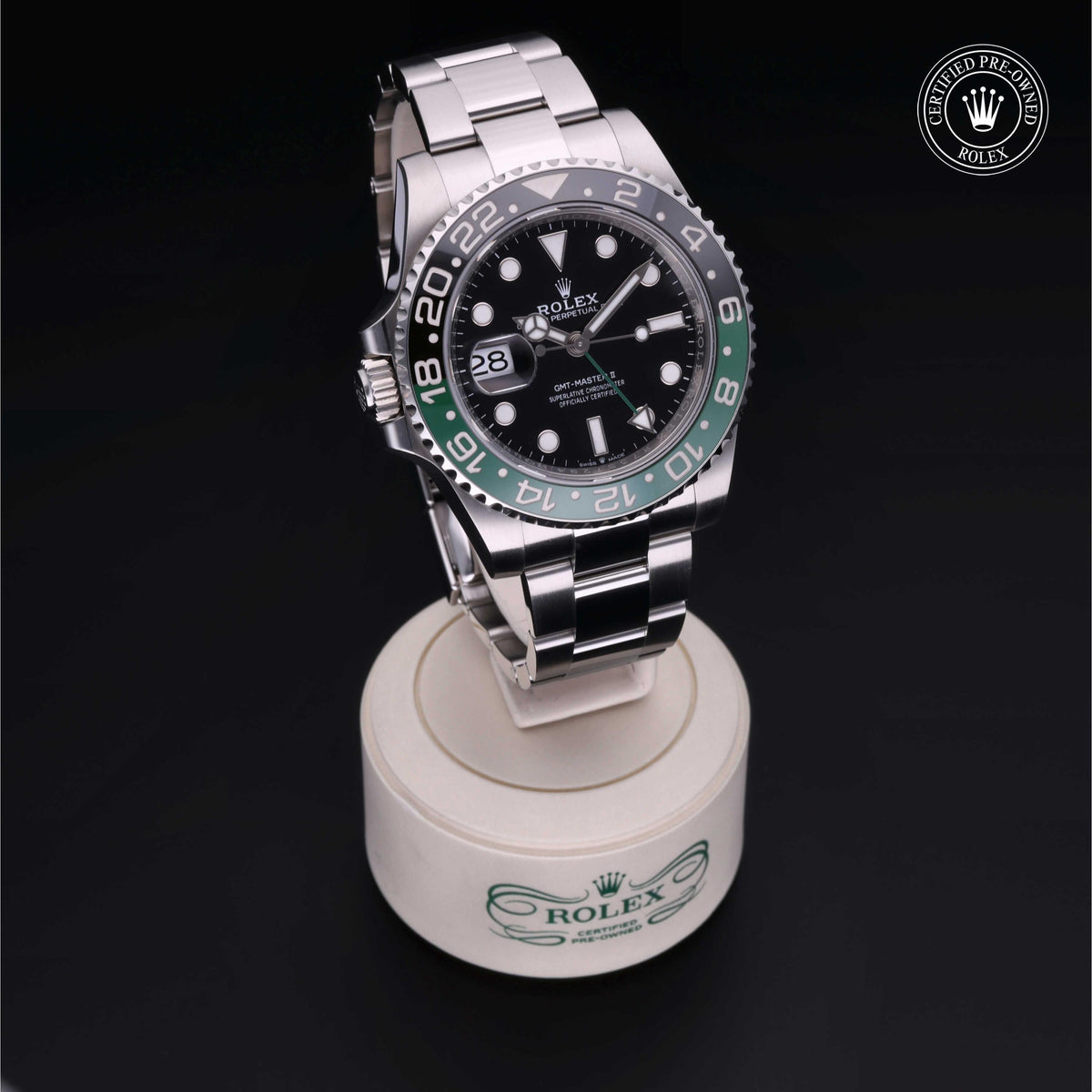 Rolex Certified Pre-Owned GMT-Master II M126720VTNR in Oystersteel with black dial, image 40 of 41