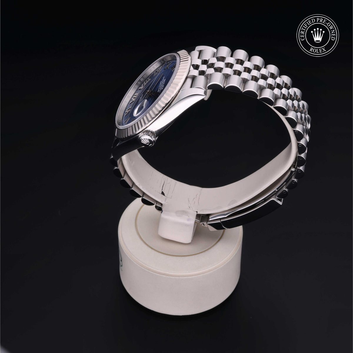 Rolex Certified Pre-Owned Datejust 41 M126334 in Oystersteel with blue dial, image 16 of 41