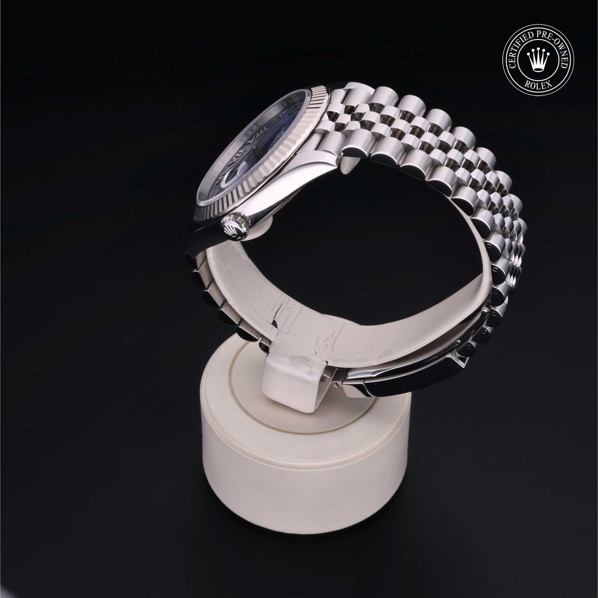 Rolex Certified Pre-Owned Datejust 41 M126334 in Oystersteel with blue dial, image 17 of 41