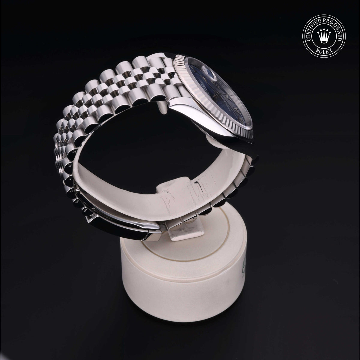 Rolex Certified Pre-Owned Datejust 41 M126334 in Oystersteel with blue dial, image 31 of 41