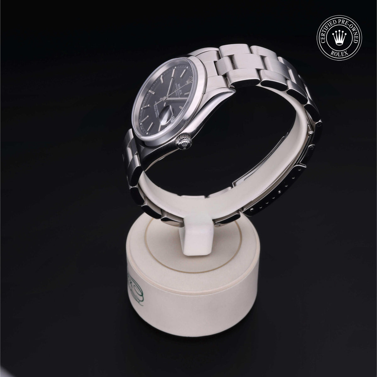 Rolex Certified Pre-Owned Date 34 M15200 in Oystersteel with black dial, image 14 of 41