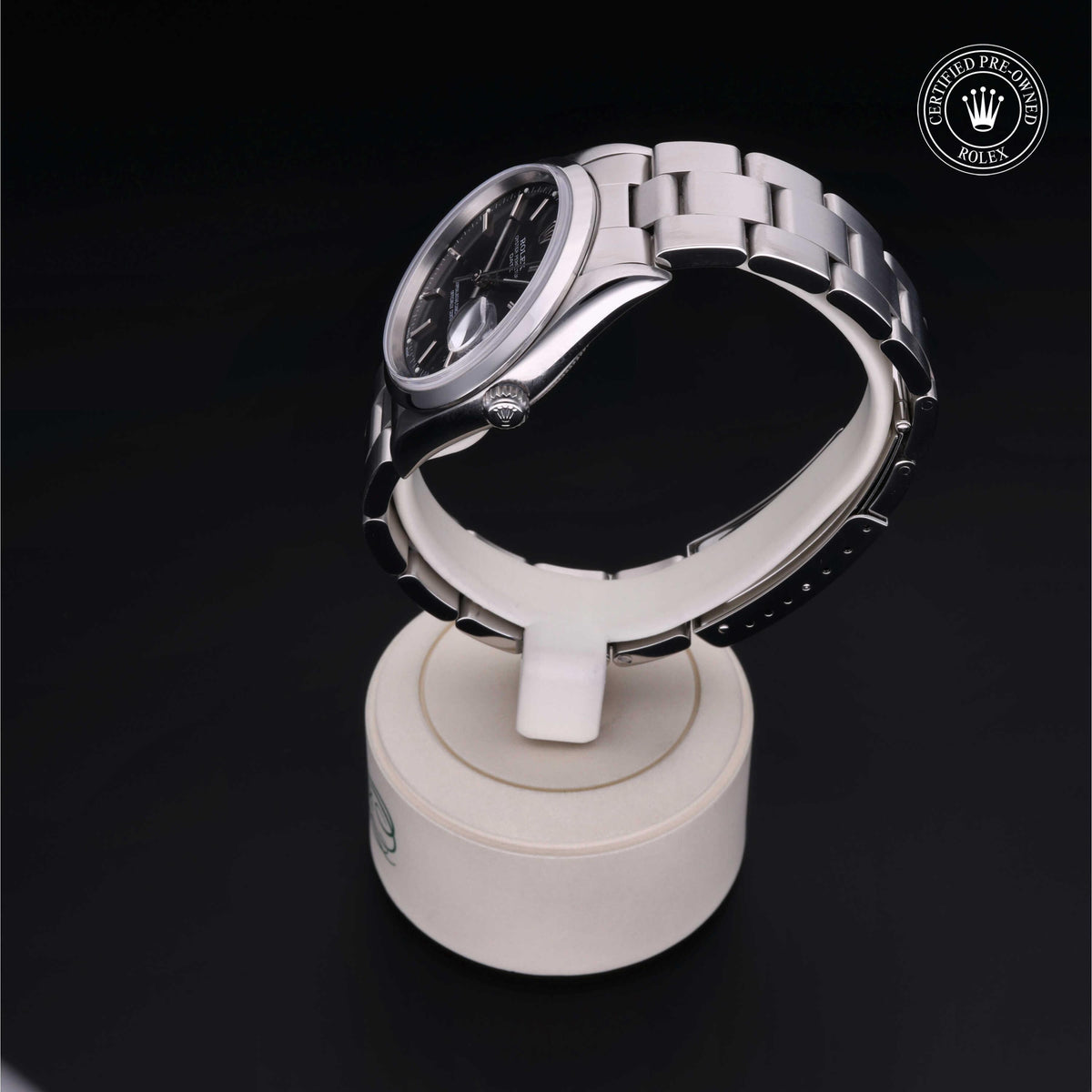 Rolex Certified Pre-Owned Date 34 M15200 in Oystersteel with black dial, image 15 of 41