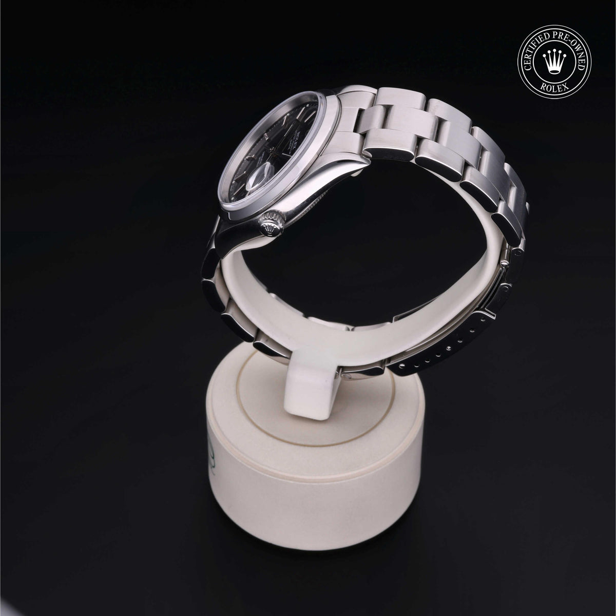 Rolex Certified Pre-Owned Date 34 M15200 in Oystersteel with black dial, image 16 of 41