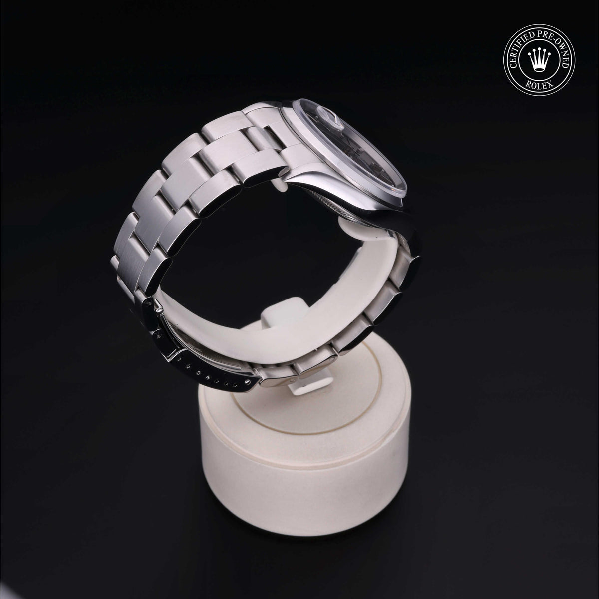 Rolex Certified Pre-Owned Date 34 M15200 in Oystersteel with black dial, image 30 of 41