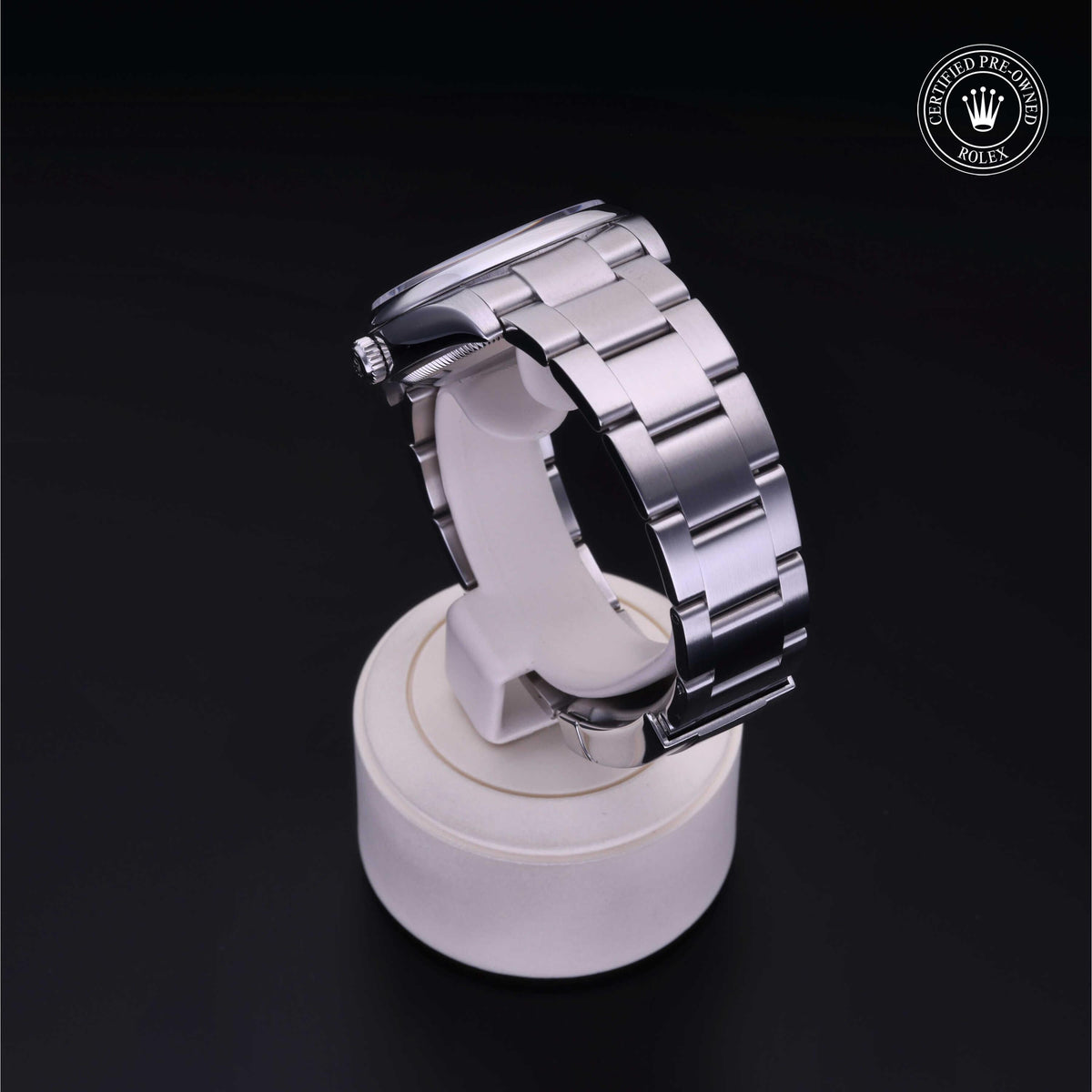 Rolex Certified Pre-Owned Oyster Perpetual 34 M114200 in Oystersteel with green dial, image 21 of 41