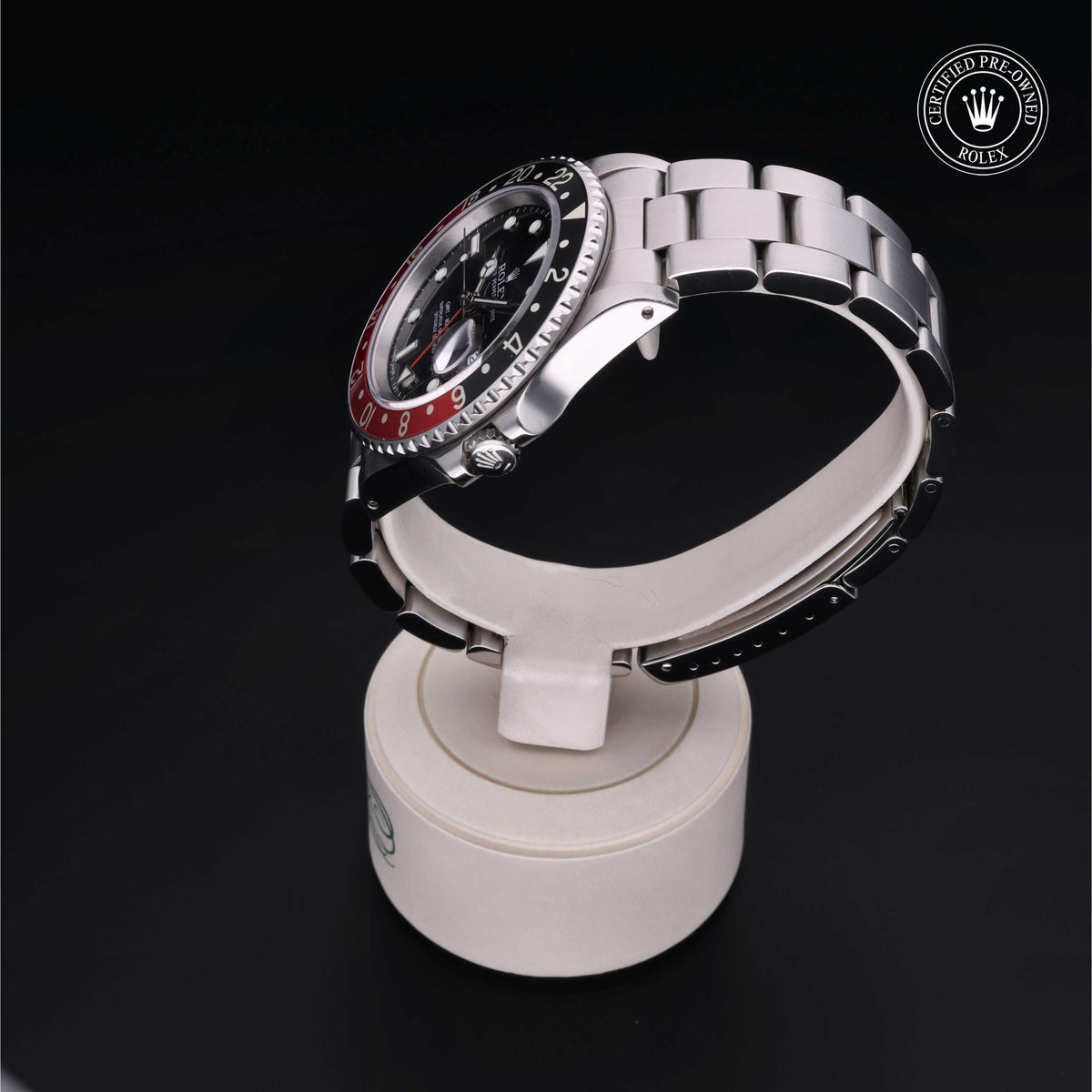 Rolex Certified Pre-Owned GMT-Master II 16760 in Oystersteel with black dial, image 15 of 41
