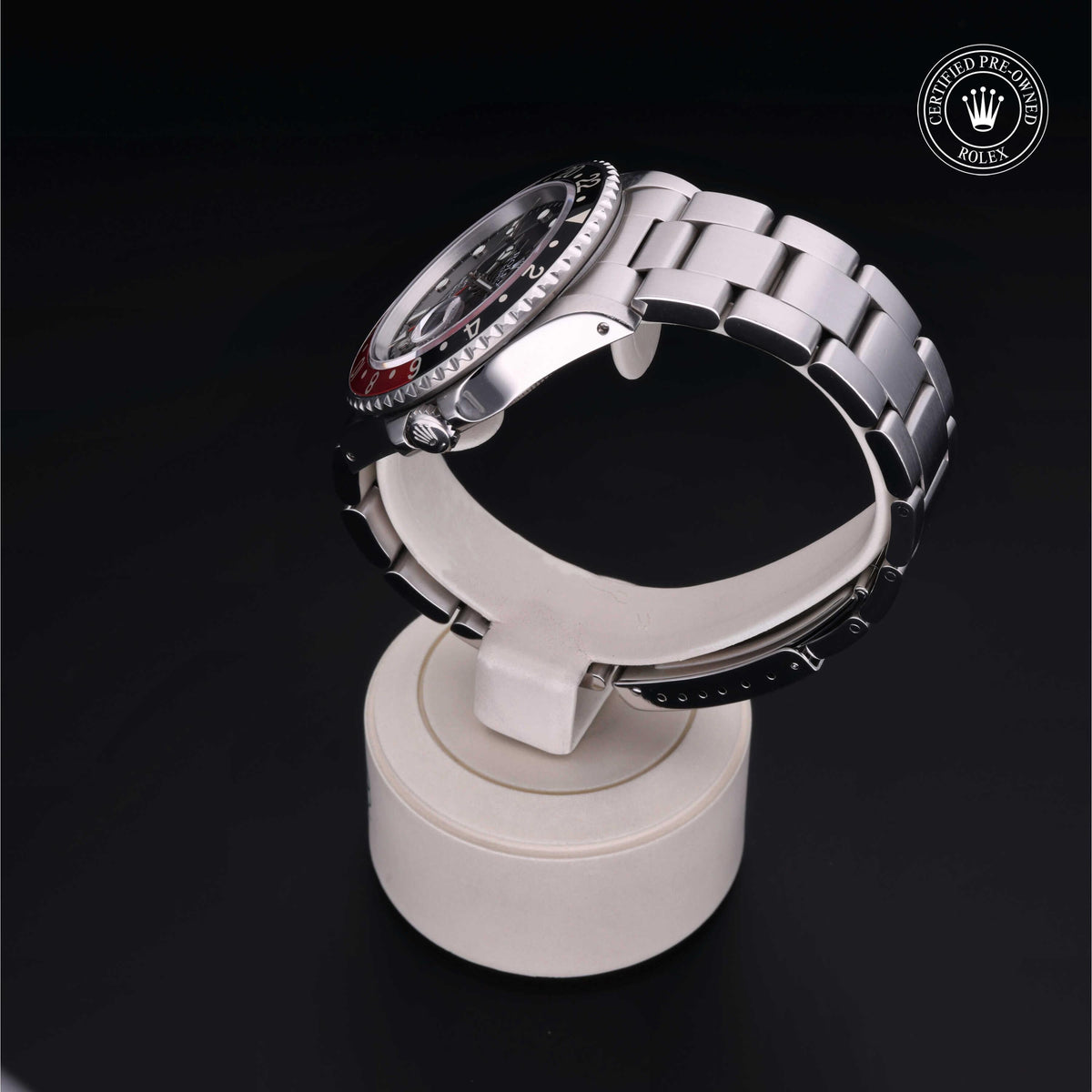 Rolex Certified Pre-Owned GMT-Master II 16760 in Oystersteel with black dial, image 17 of 41