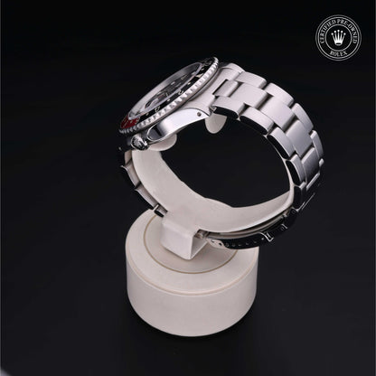 Rolex Certified Pre-Owned GMT-Master II 16760 in Oystersteel with black dial, image 4 of 41