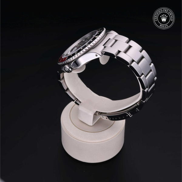 Rolex Certified Pre-Owned GMT-Master II 16760 in Oystersteel with black dial, image 4 of 41