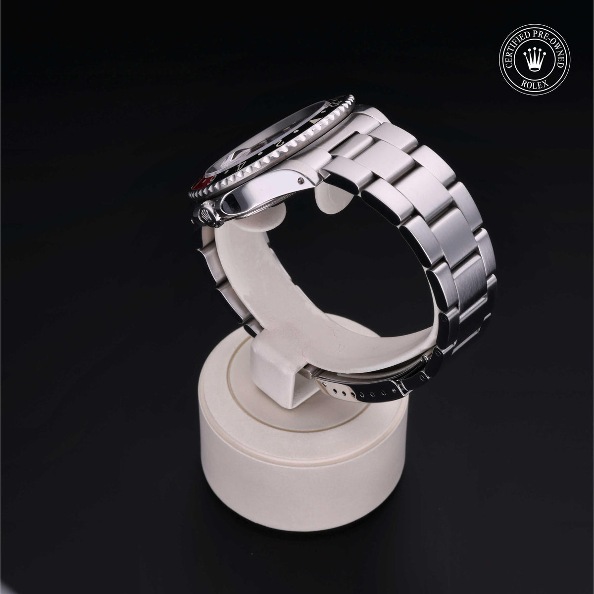 Rolex Certified Pre-Owned GMT-Master II 16760 in Oystersteel with black dial, image 19 of 41