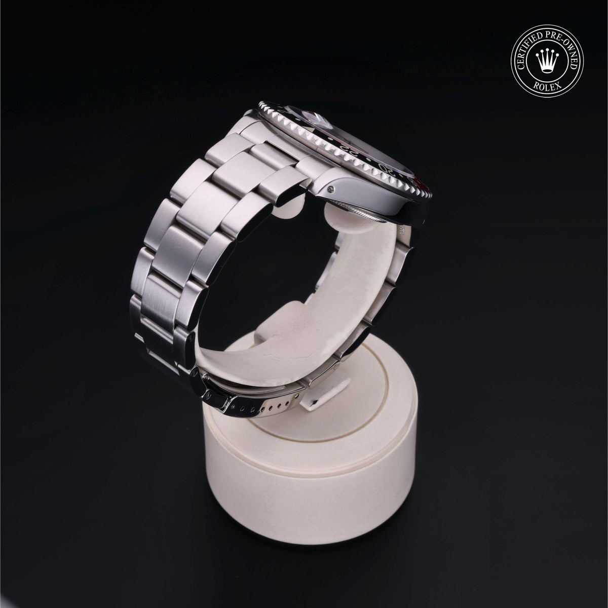 Rolex Certified Pre-Owned GMT-Master II 16760 in Oystersteel with black dial, image 5 of 41