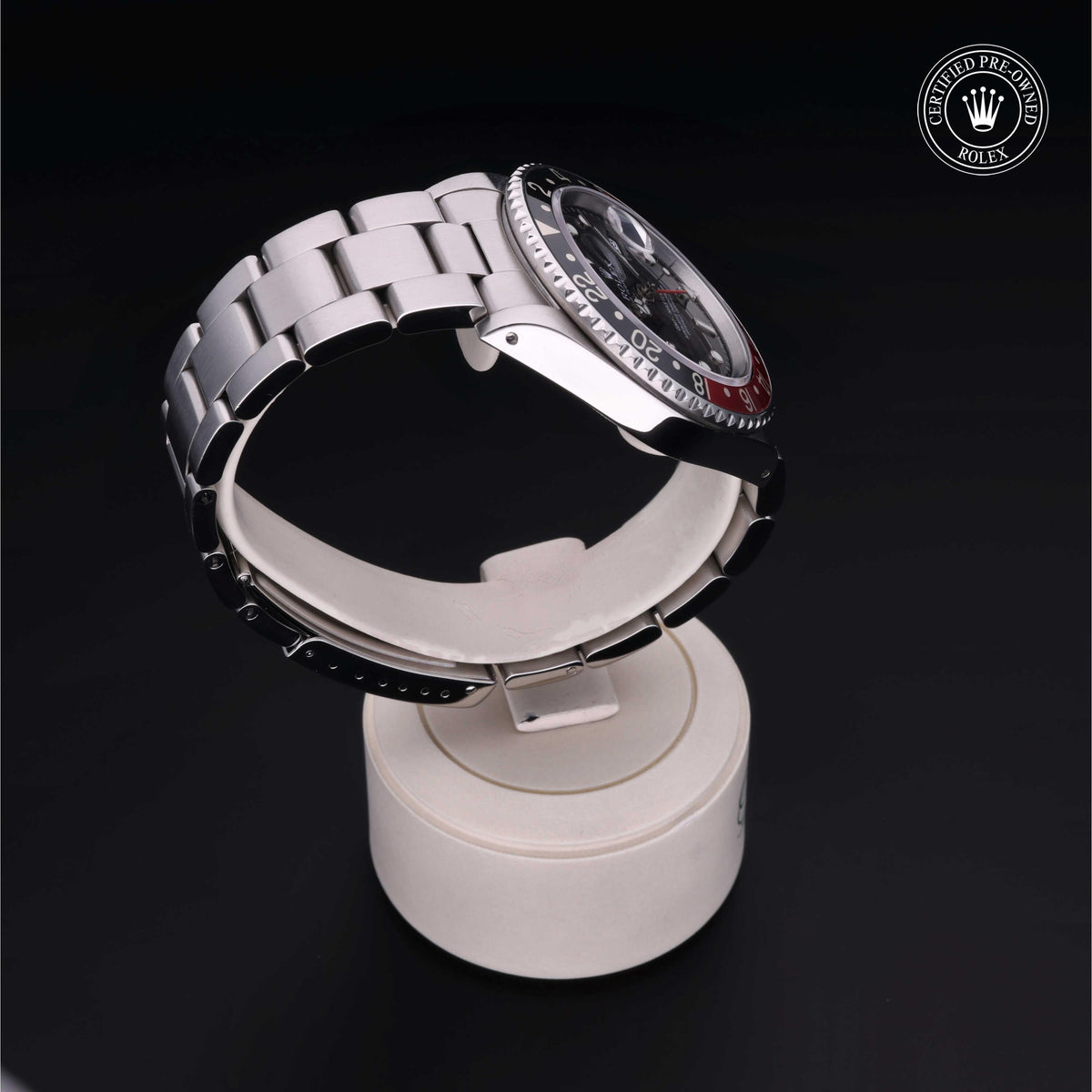 Rolex Certified Pre-Owned GMT-Master II 16760 in Oystersteel with black dial, image 31 of 41