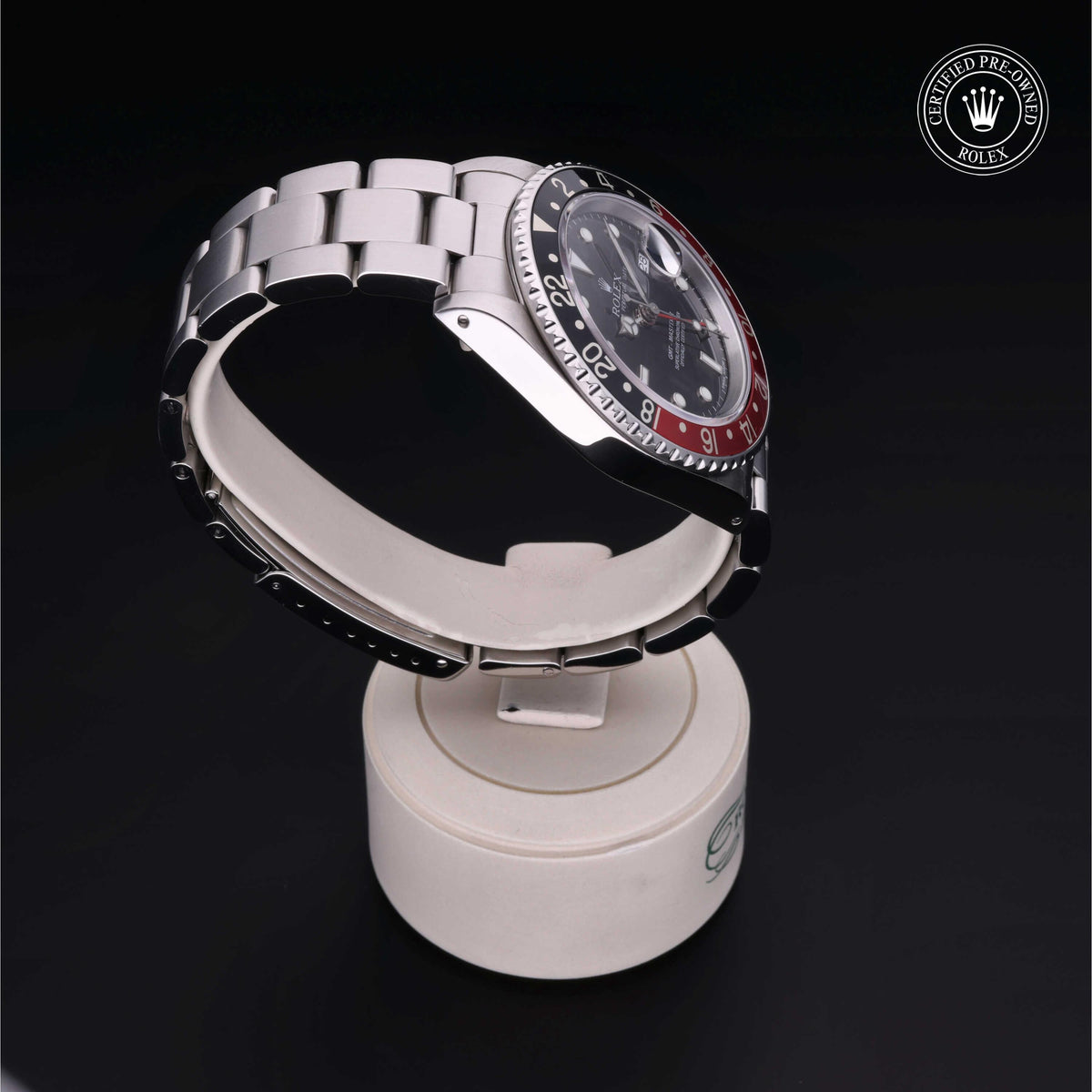 Rolex Certified Pre-Owned GMT-Master II 16760 in Oystersteel with black dial, image 33 of 41