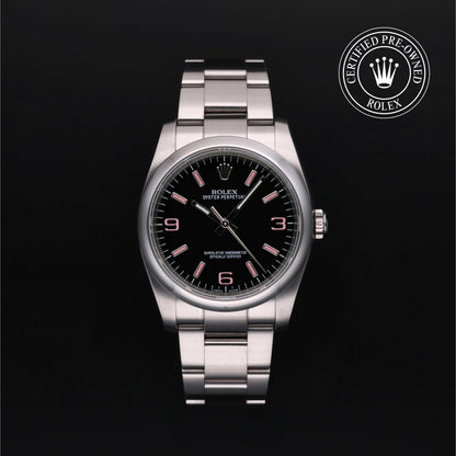 Rolex Certified Pre-Owned Date 36 M116000 in Oystersteel with black dial, image 1 of 41