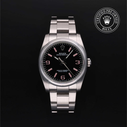 Rolex Certified Pre-Owned Date 36 M116000 in Oystersteel with black dial, image 1 of 41