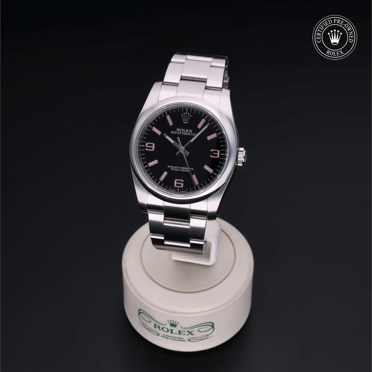 Rolex Certified Pre-Owned Date 36 M116000 in Oystersteel with black dial, image 7 of 41