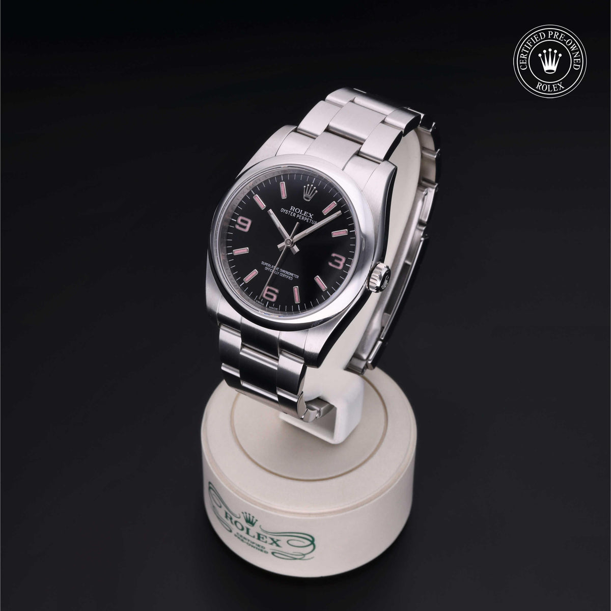 Rolex Certified Pre-Owned Date 36 M116000 in Oystersteel with black dial, image 3 of 41