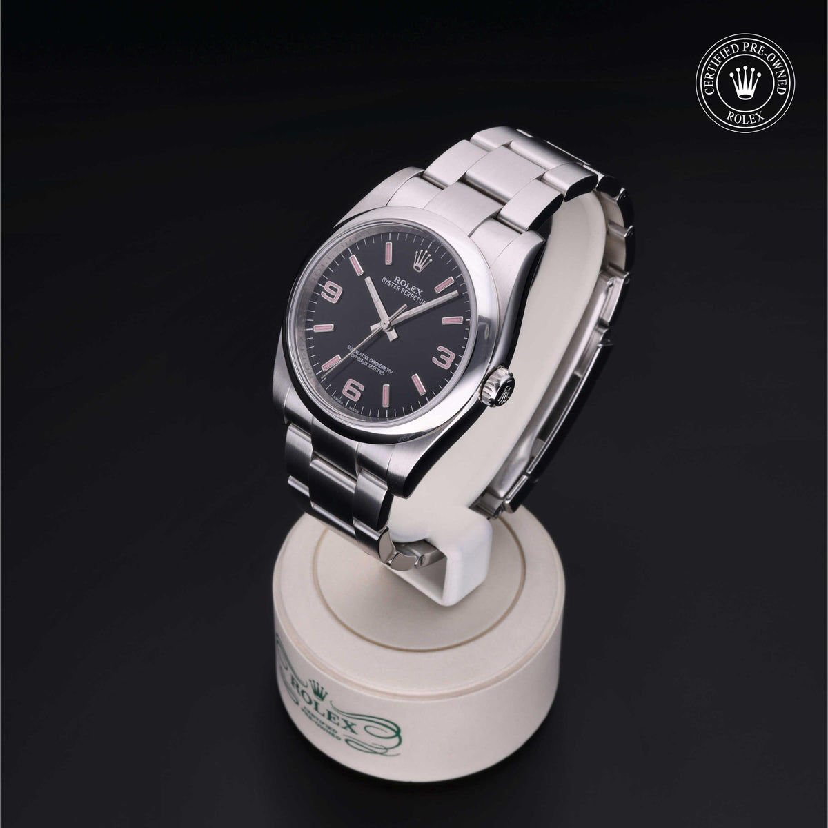 Rolex Certified Pre-Owned Date 36 M116000 in Oystersteel with black dial, image 10 of 41