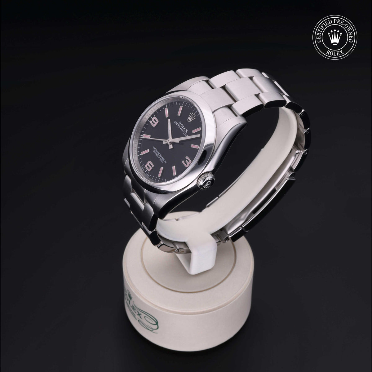 Rolex Certified Pre-Owned Date 36 M116000 in Oystersteel with black dial, image 12 of 41